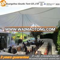 Steel frame hotel waterproof canopy tent membrane structure Architecture for sale